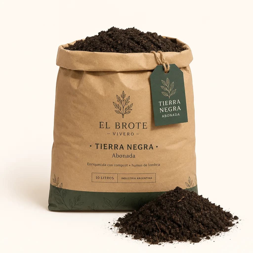 Tierra negra abonada 5L — Casa Selva vivero Uruguay